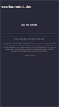 Mobile Screenshot of coolschatzi.de